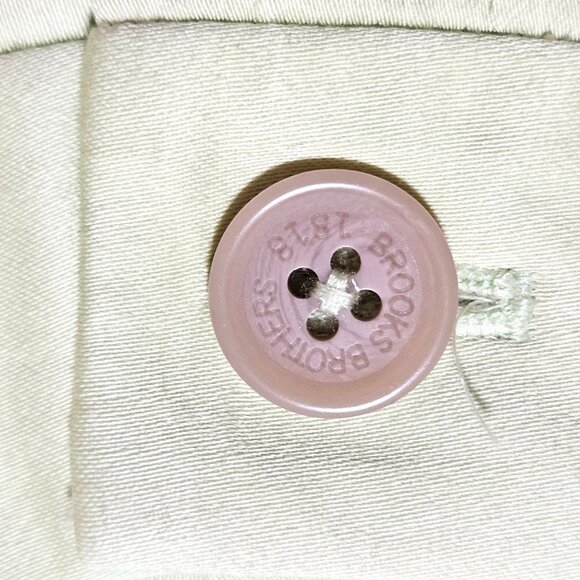 Brooks Brothers Womens Light Green 346 Natalie Fit Dress Pants Size 4 Cotton Ble - Picture 6 of 16